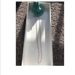 Authentic Tiffany & Co ball chain Necklace